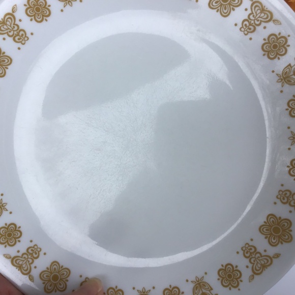 3 Corelle by Corning Butterfly Gold Salad Plates Vintage Set USA - Picture 8 of 14